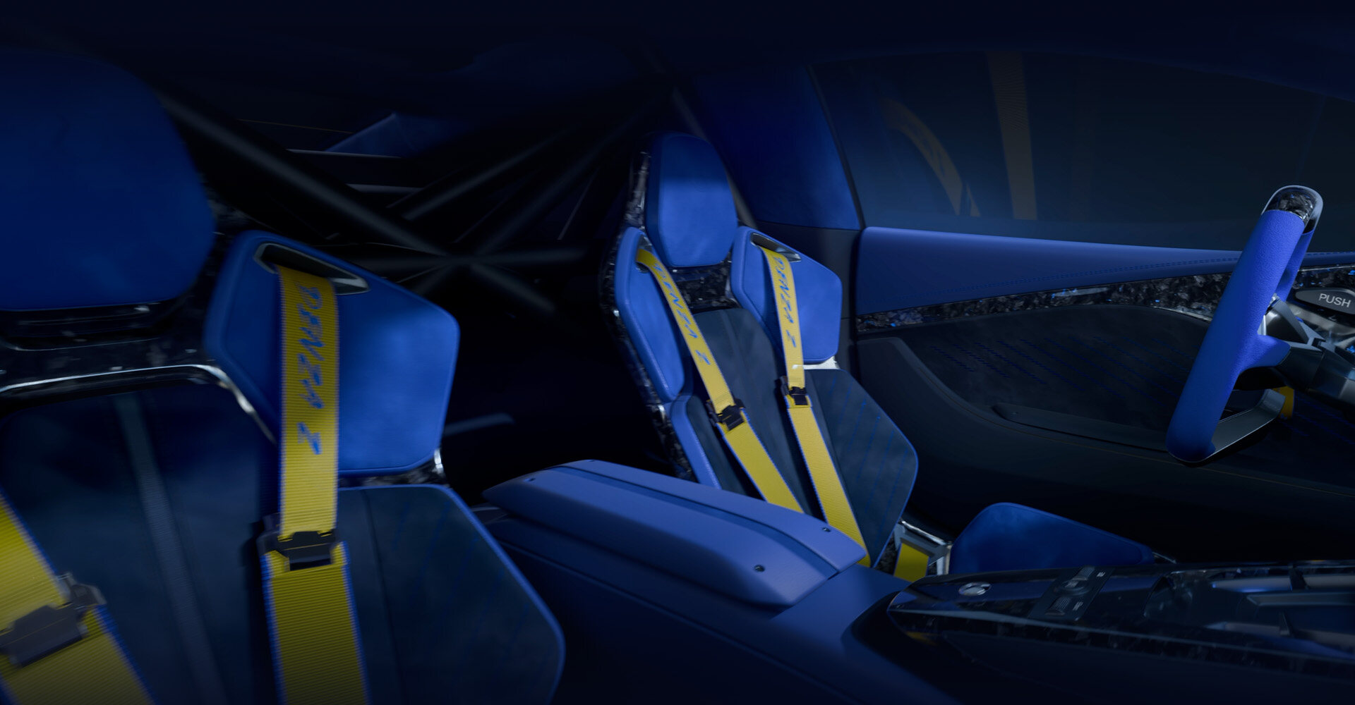 碳纤维一体式座椅